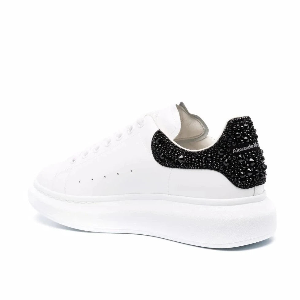 Alexander McQueen Oversized crystal-embellished sneakers