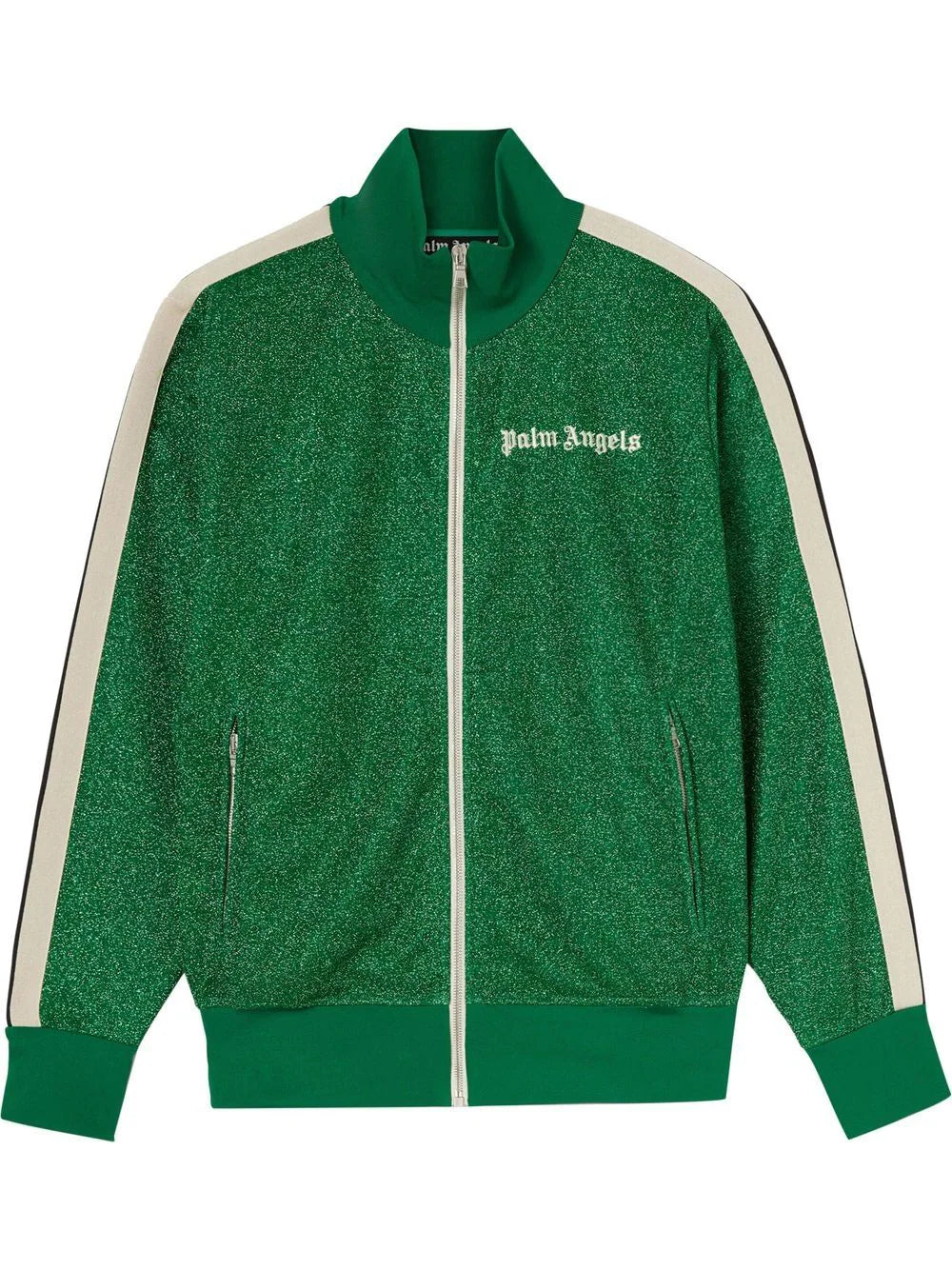 Palm Angels glitter lurex track jacket