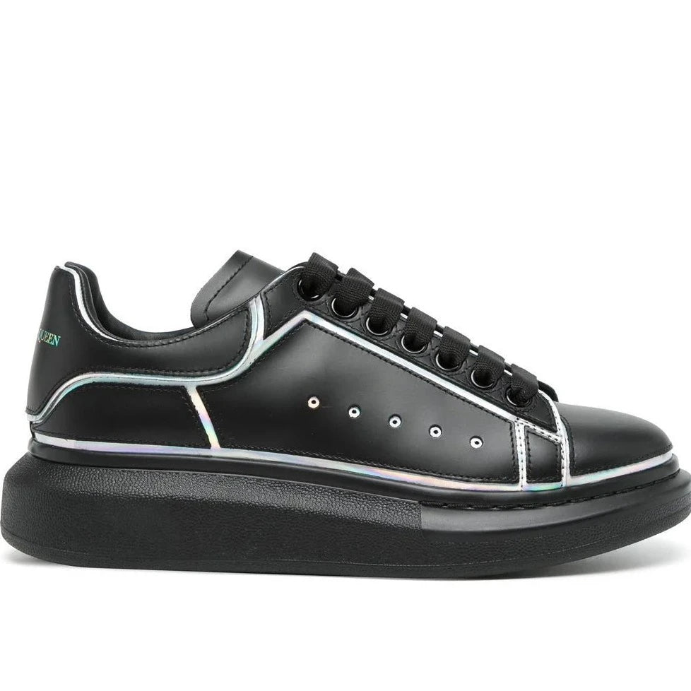 Alexander McQueen contrasting-trim leather sneaker