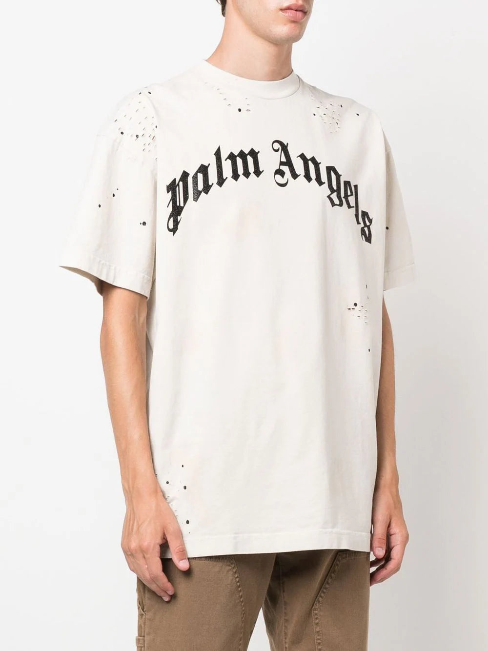 Palm Angels logo-print T-shirt