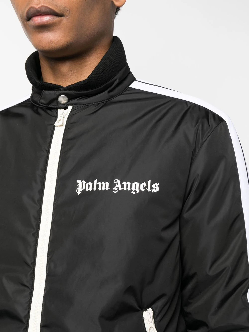 Palm Angels lightweight puffer track jacket