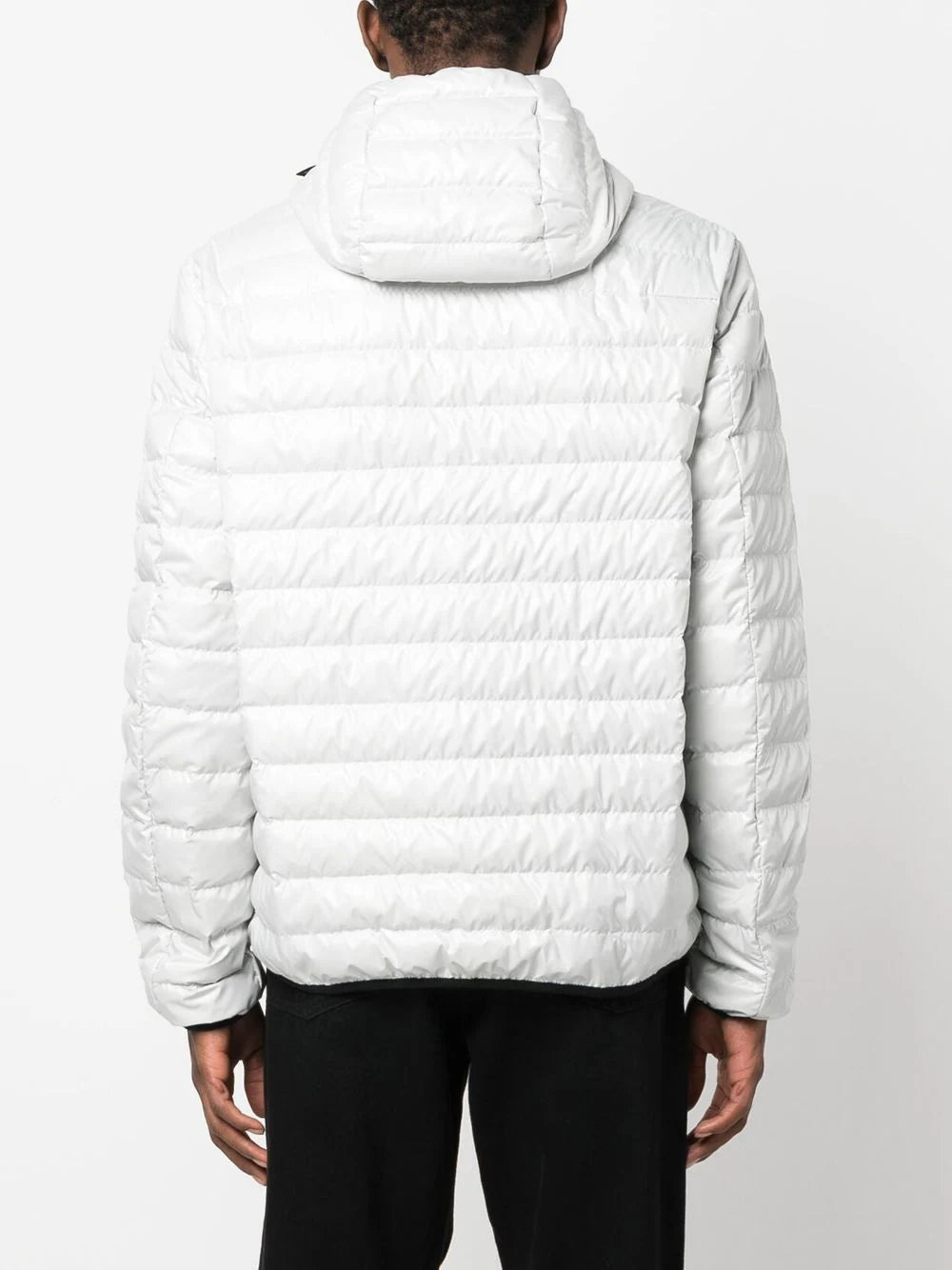 Moncler logo-print padded jacket