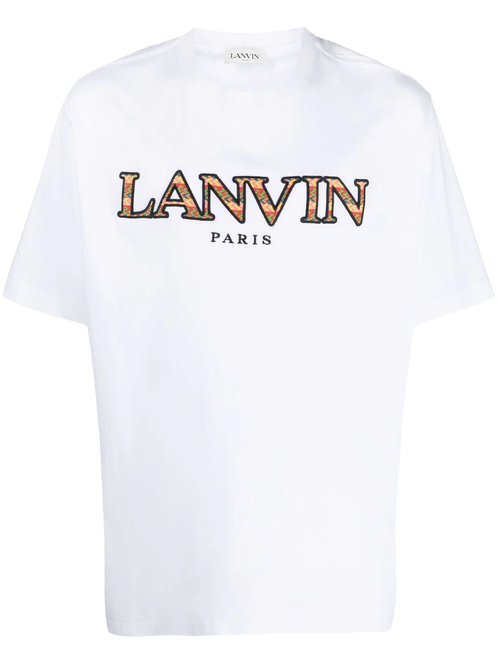 Lanvin logo-embroidered short-sleeve T-shir