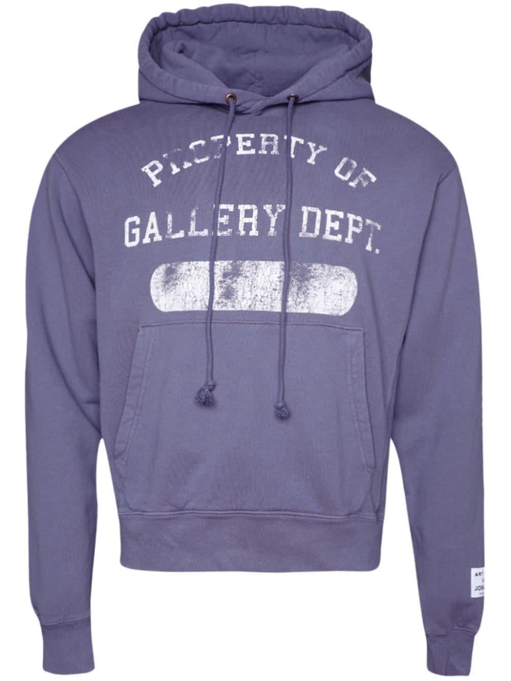 GALLERY DEPT. Property-print cotton hoodie