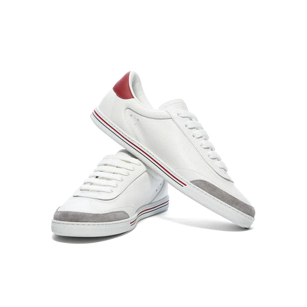 Dolce & Gabbana stripe-detailing leather sneakers