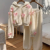 بجامه طقم فرو ناعم