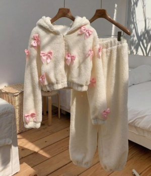 بجامه طقم فرو ناعم